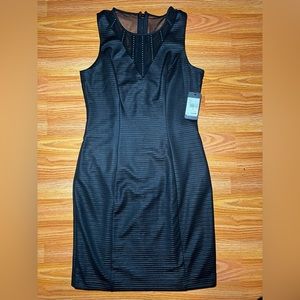 Guess Women's Illusion-Striped Bodycon Dress